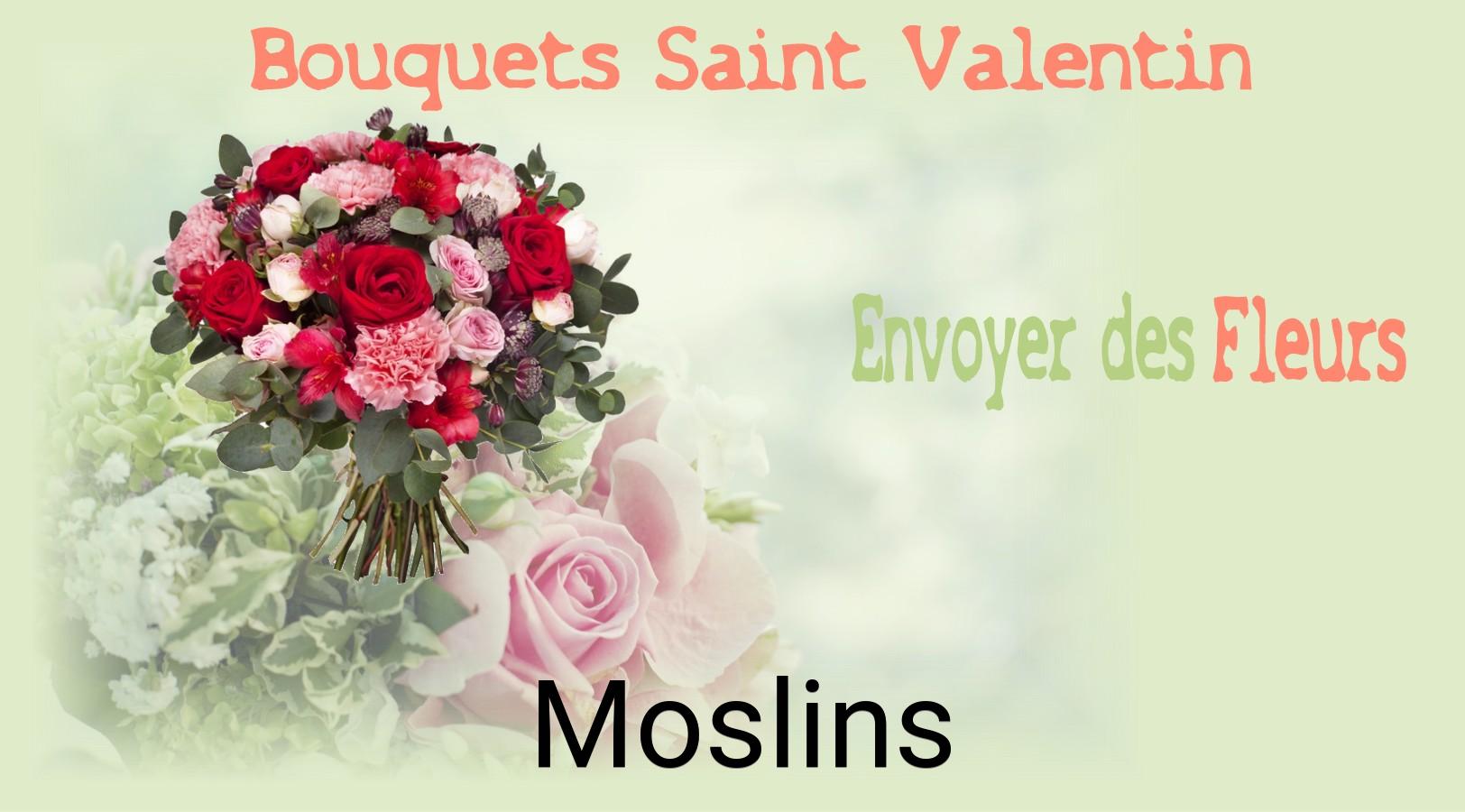 Roses de Saint-Valentin livrées à Moslins